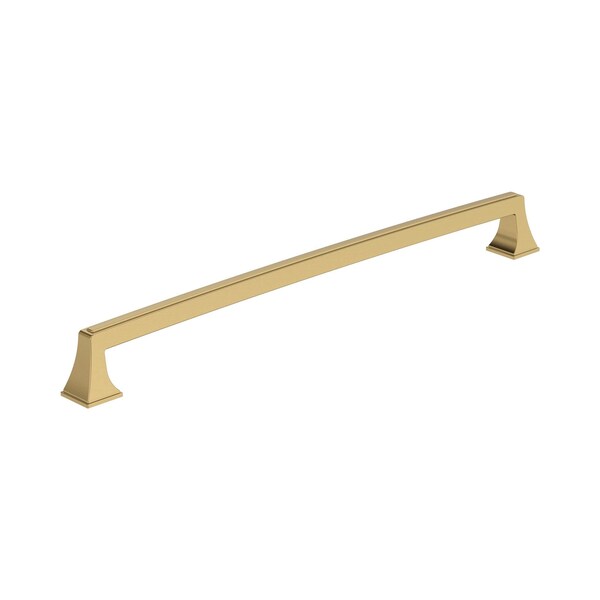 Amerock Mulholland 12-5/8 inch 320mm Center-to-Center Champagne Bronze Cabinet Pull - BP53537CZ