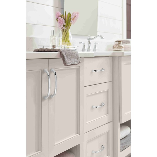 Amerock Revitalize 6-5/16 in 160 mm Center-to-Center Polished Chrome Cabinet Pull - BP5534726