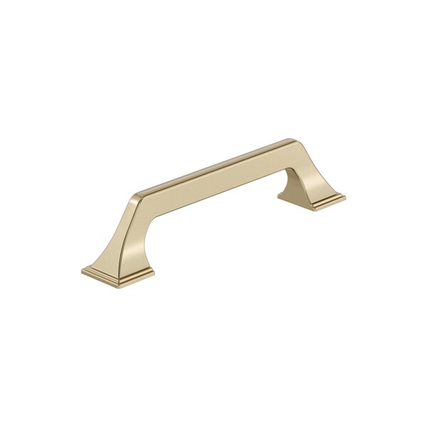 Amerock Exceed 5-1/16 inch 128mm Center-to-Center Golden Champagne Cabinet Pull - BP36882BBZ