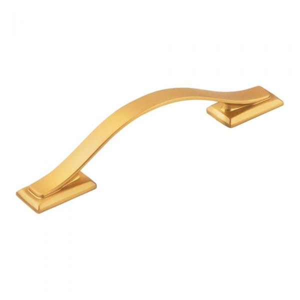 Gan Eden 96 mm Center-Center Cabinet Handle Pull, Brushed Gold Brass - GA2248238