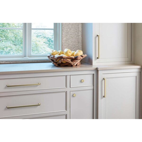 Amerock Blackrock 10-1/16 inch 256mm Center-to-Center Golden Champagne Cabinet Pull - BP55283BBZ