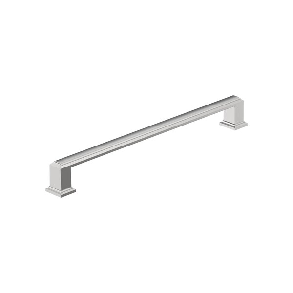 Amerock Appoint 8-13/16 inch 224mm Center-to-Center Polished Chrome Cabinet Pull - BP3736326