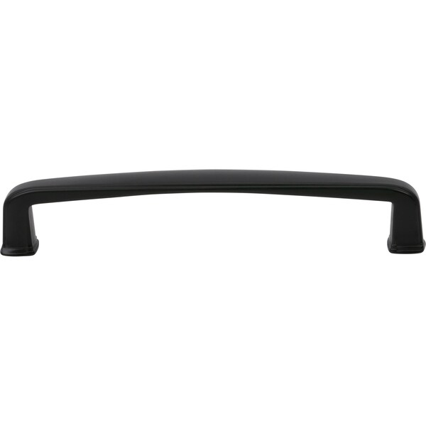 Designperfect 5-1/16'' Center-to-Center Handle Pull, Matte/Flat Black, 10PK - DPA10S874BLK