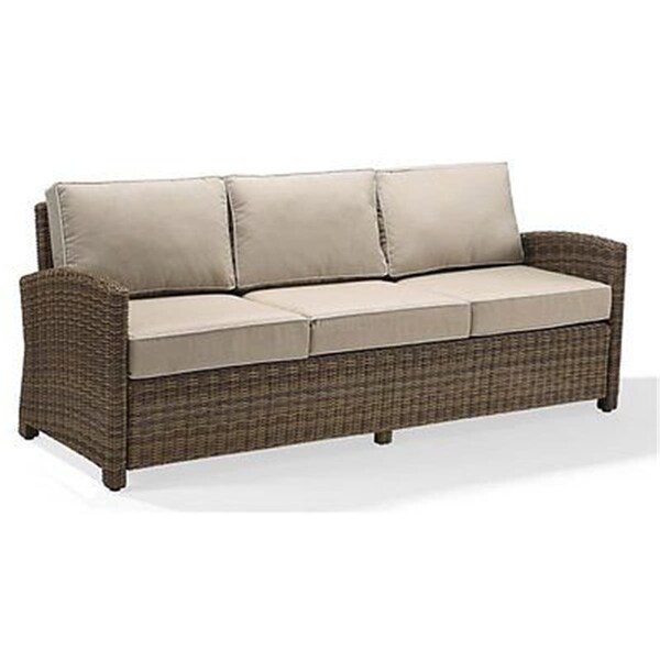 Modern Marketing Concepts Bradenton Sofa with Sand Cushions - KO70049WB-SA