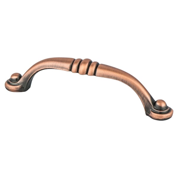 Berenson 96 mm CC Euro Traditions Pull with Brushed Antique Copper - 2933-1BAC-P