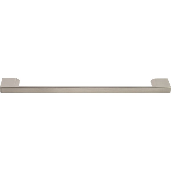 Designperfect 7-9/16'', Center-to-Center Handle Pull, Brushed Satin Nickel - DPA-S796SNB