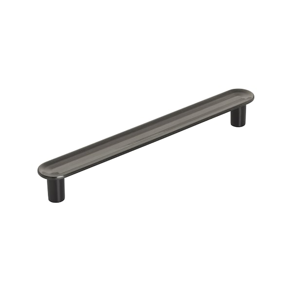 Amerock Concentric 5-1/16 in 128 mm Center-to-Center Gunmetal Cabinet Pull - BP36831GM