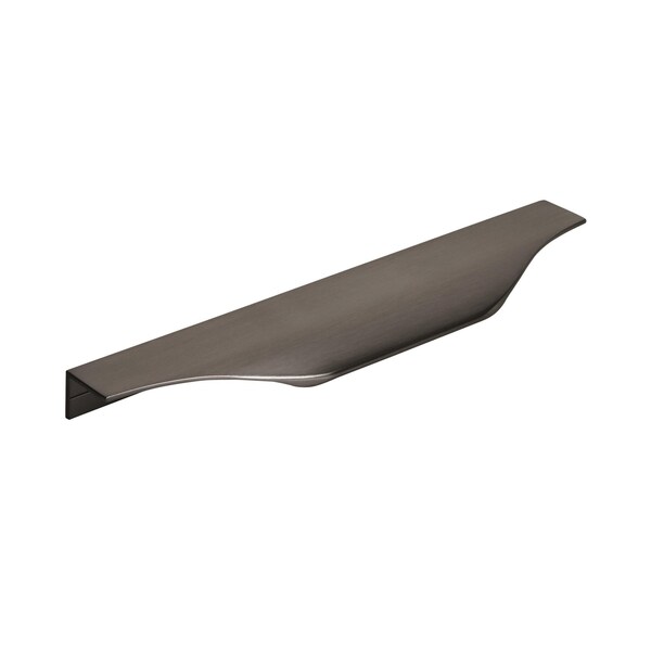 Amerock Aloft 6-9/16 in 167 mm Center-to-Center Black Chrome Cabinet Edge Pull - BP36745BCR