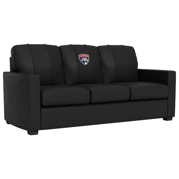 Dreamseat Silver Sofa with Florida Panthers Logo - XZ7759001SOCDBK-PSNHL41021