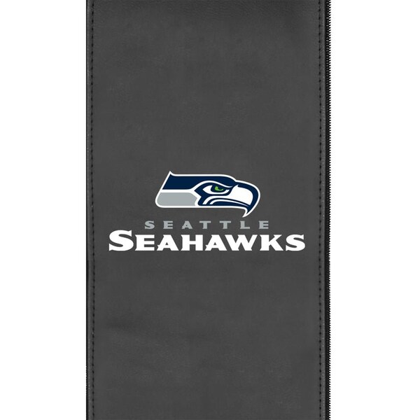 Dreamseat Silver Loveseat with Seattle Seahawks Secondary Logo - XZ7759003LSCDBK-PSNFL21036