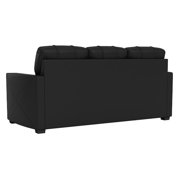 Dreamseat Silver Sofa with Celtics Crossover Gaming Primary Logo - XZ7759001SOCDBK-PSNBA32110