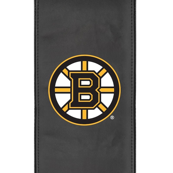 Dreamseat Silver Sofa with Boston Bruins Logo - XZ7759001SOCDBK-PSNHL40020