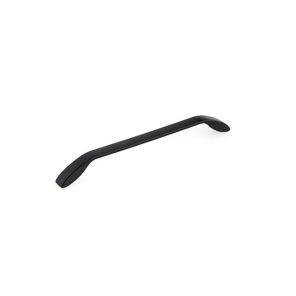 Richelieu 8 13/16 in (224 mm) Center-to-Center Matte Black Contemporary Drawer Pull - BP9455224900