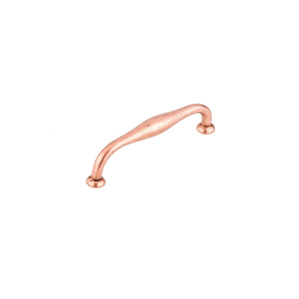 Richelieu 5 1/16 in (128 mm) Center-to-Center Exeter Copper Traditional Cabinet Pull - 6565128194