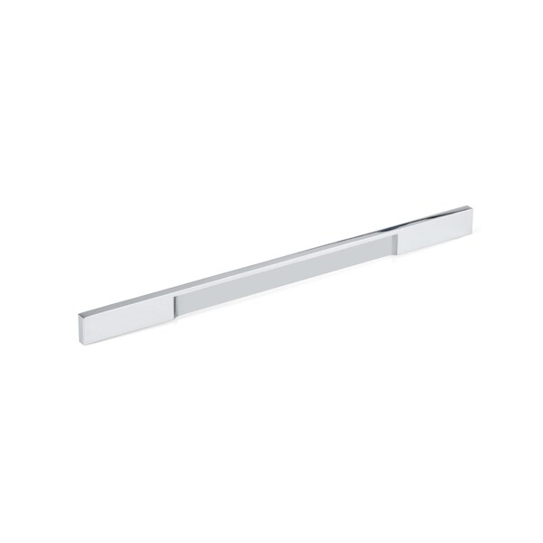 Richelieu 12 5/8 in (320 mm) Center-to-Center Chrome Contemporary Drawer Pull - BP13101320140