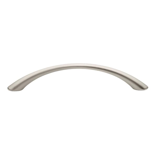 Gliderite Hardware 5 in. Center to Center Satin Nickel Arched Cabinet Pull - 2022-SN, 5PK - 2022-SN-5