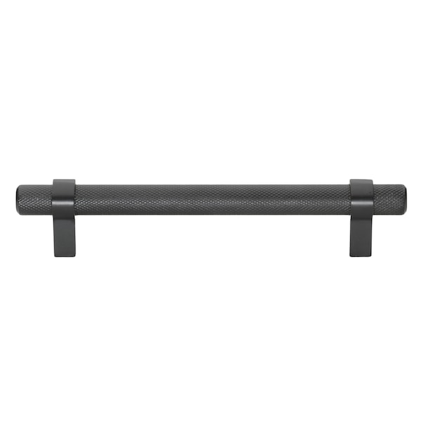 Gliderite Hardware 5 in. Center to Center Knurled Steel Bar Pull - 8007-128-MB, 5PK - 8007-128-MB-5