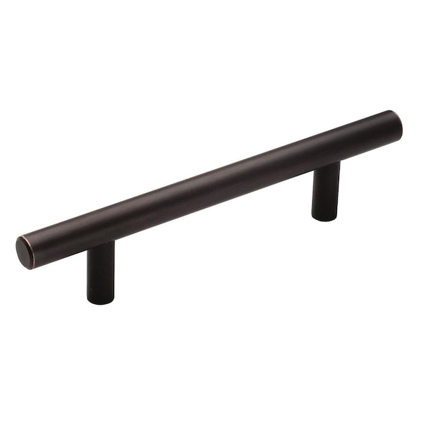 Amerock Bar Pulls 3-3/4 in 96 mm Center-to-Center Oil-Rubbed Bronze Cabinet Pull, 10PK - 10BX40516ORB