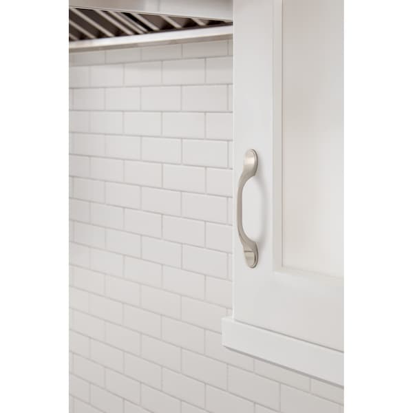 Amerock Ravino 3 in 76 mm Center-to-Center Satin Nickel Cabinet Pull - BP21935G10