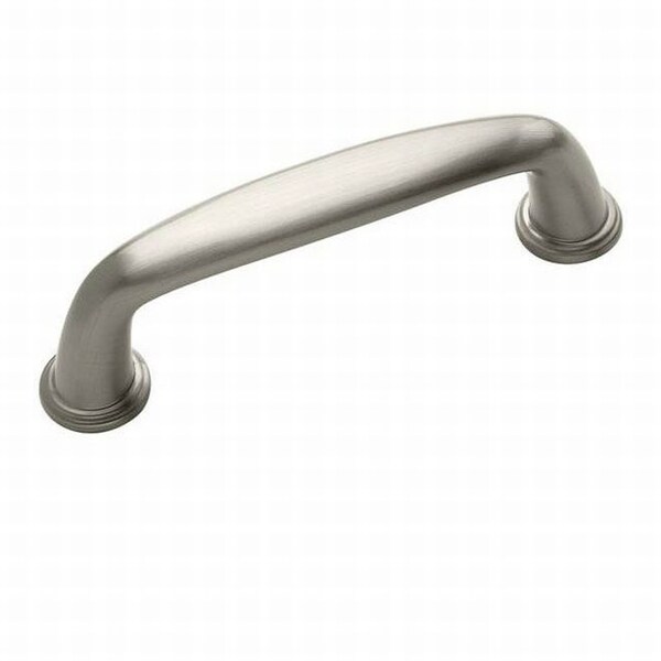 Amerock BP53701G10-10PACK Pack of 10 3" (76 mm) CTC Kane Cab Pull Satin Nickel - BP53701G10-10PACK