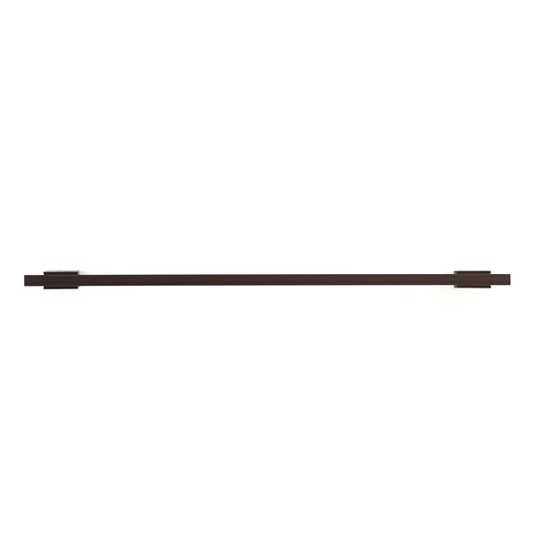 Richelieu 10-1/16 in. (256 mm) Center-to-Center Matte Black Contemporary Drawer Pull - BP905256900
