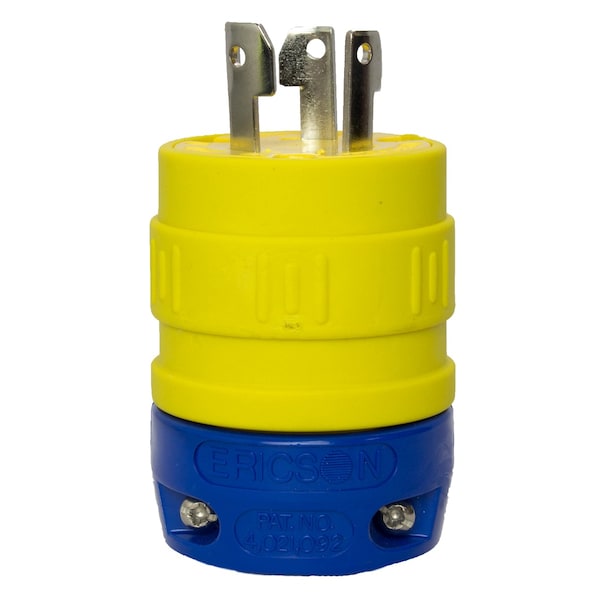 Ericson PLG 30A/250V 3PH 3P/4W LCK BLD YEL I/D - 2522-P