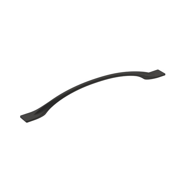 Amerock Uprise 8-13/16 in 224 mm Center-to-Center Matte Black Cabinet Pull - BP36920FB