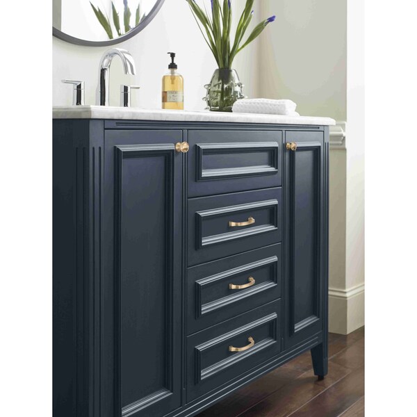 Amerock Revitalize 3-3/4 in 96 mm Center-to-Center Champagne Bronze Cabinet Pull - BP55344CZ