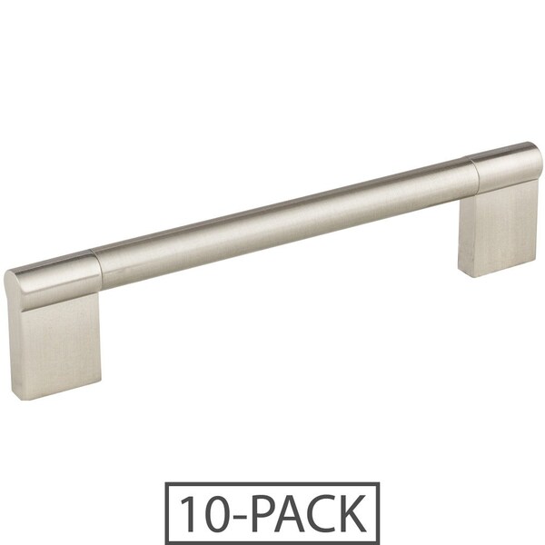 Elements By Hardware Resources 160 mm Center-to-Center Satin Nickel Knox Cabinet Bar Pull,  - 645-160SN-10