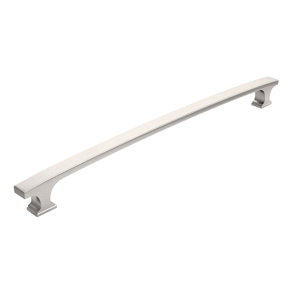 Richelieu 18-inch (457 mm) Center to Center Brushed Nickel Transitional Cabinet Pull - BP525418195