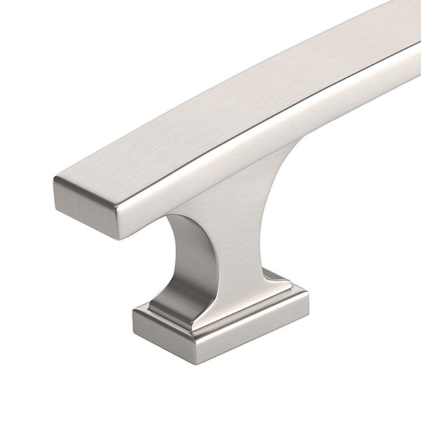 Richelieu 18-inch (457 mm) Center to Center Brushed Nickel Transitional Cabinet Pull - BP525418195