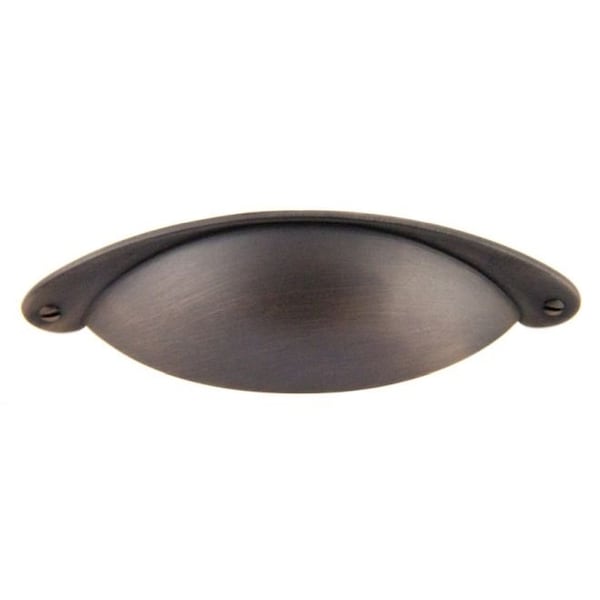 Crown 5" Hooded Shaker Cup Cabinet Pull with 3" Center to Center Oil Rubbed Bronze Finish - CHP823310B