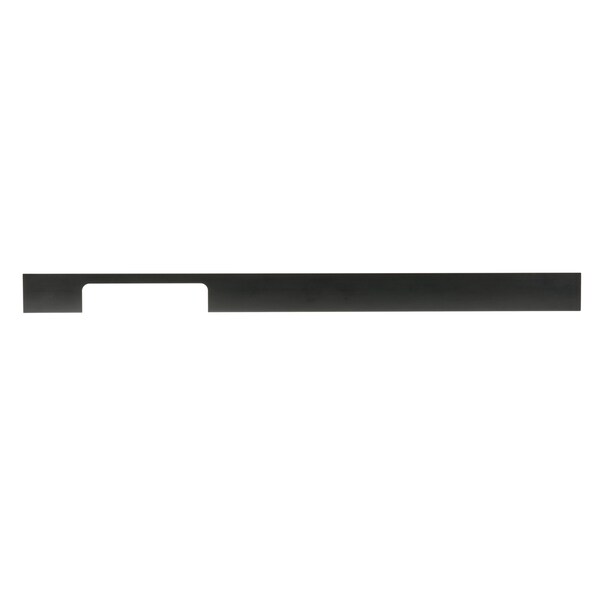 Richelieu 12 5/8 in (320 mm) Center-to-Center Matte Black Contemporary Drawer Pull - BP720320900