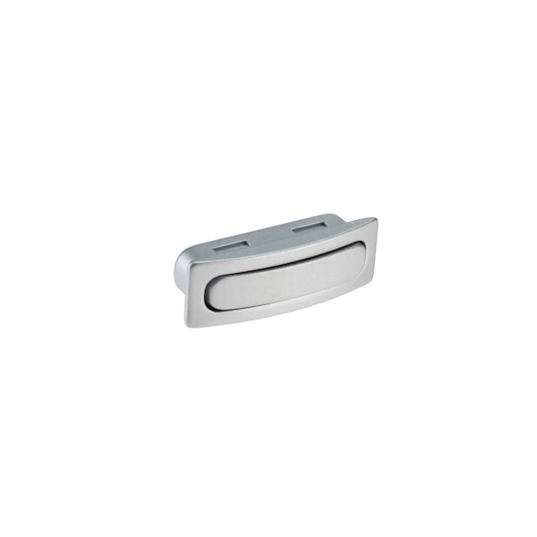 Richelieu Matte Chrome Contemporary Recessed Cabinet Pull - BP72117174
