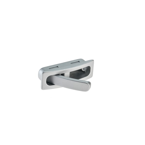 Richelieu Matte Chrome Contemporary Recessed Cabinet Pull - BP72117174