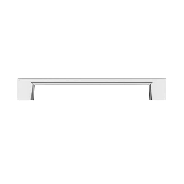 Richelieu 6 5/16 in (160 mm) Center-to-Center Chrome Contemporary Drawer Pull - BP8160160140