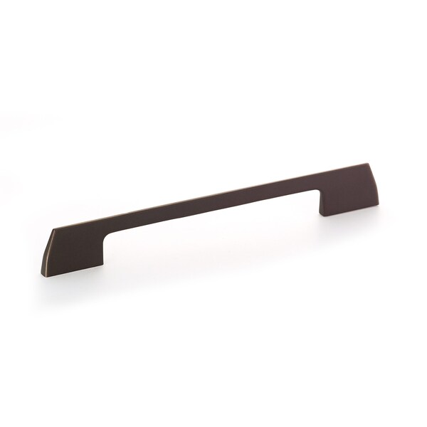 Richelieu 7-9/16 in. (192 mm) Center-to-Center Brushed Oil-Rubbed Bronze Contemporary Drawer Pull - BP7125192BORB