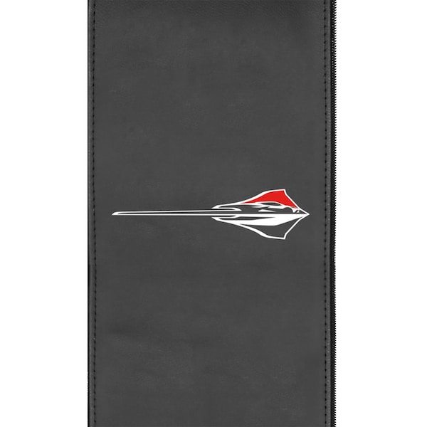 Dreamseat Silver Sofa with Stingray Symbol Logo - XZ7759001SOCDBK-PSGMC61090