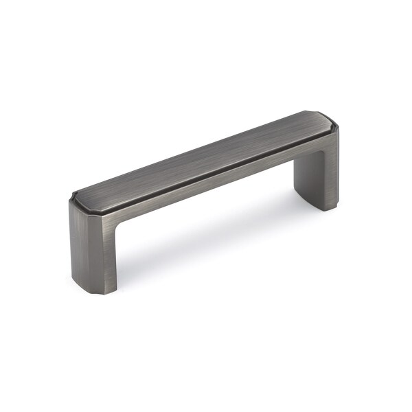 Richelieu 3-3/4 in. (96 mm) Center-to-Center Antique Nickel Transitional Drawer Pull - BP77096143