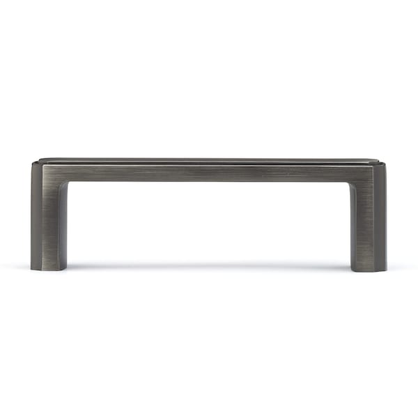 Richelieu 3-3/4 in. (96 mm) Center-to-Center Antique Nickel Transitional Drawer Pull - BP77096143