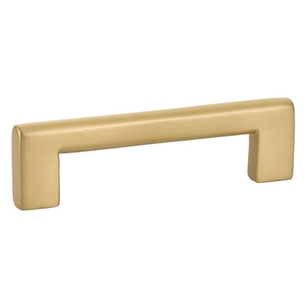 Patioplus 12 in. Center to Center Trail Cabinet Pull, Satin Brass - PA2155466