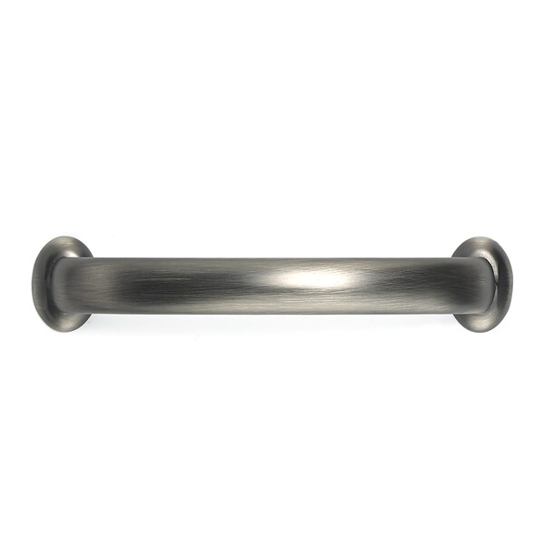 Richelieu 3 3/4 in (96 mm) Center-to-Center Antique Nickel Traditional Drawer Pull - 5127896143