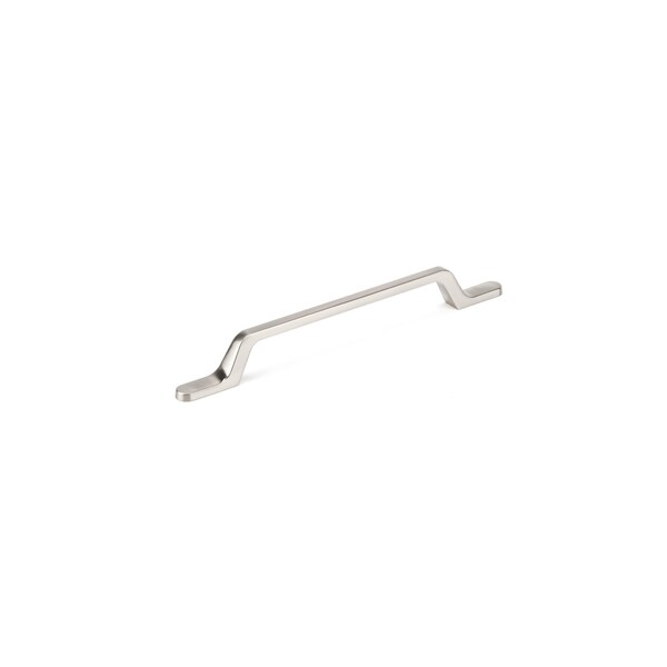 Richelieu 6 5/16 in (160 mm) Center-to-Center Brushed Nickel Contemporary Cabinet Pull - BP52010160195