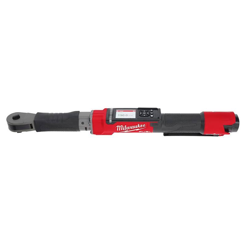Milwaukee M12 FUEL ONE-KEY 12-Volt Lithium-Ion Brushless Cordless 1/2 in. Digital Torque Wrench and M12 2.0Ah Compact Battery Pack - 2466-20-48-11-2420