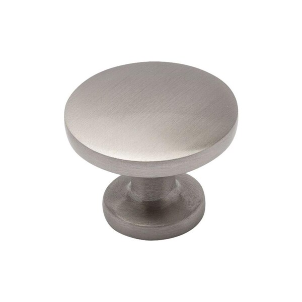 Camp Usa Emme Brushed Nickel Ring Cabinet Pull, 1.14 in. dia. - CA3262790