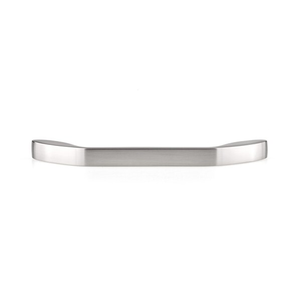 Richelieu 6 5/16 in (160 mm) Center-to-Center Brushed Nickel Contemporary Drawer Pull - BP9455160195