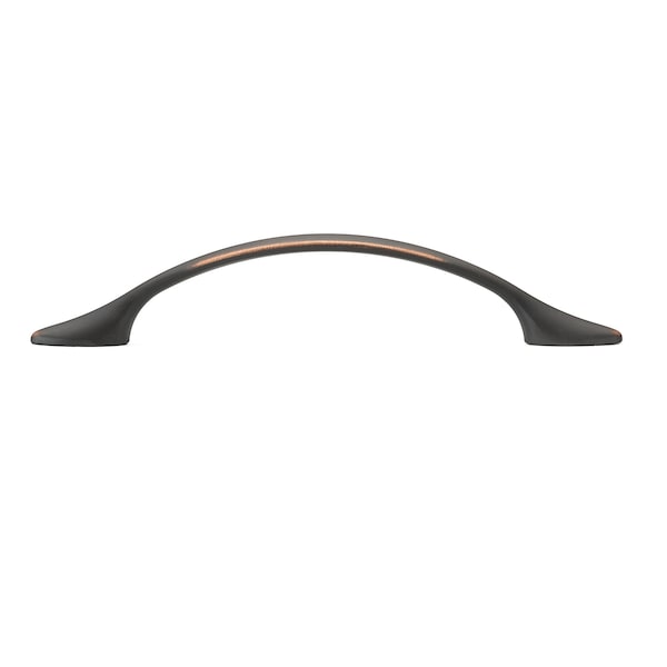 Richelieu 3-3/4 in. (96 mm) Center-to-Center Brushed Oil-Rubbed Bronze Traditional Drawer Pull - BP7814BORB