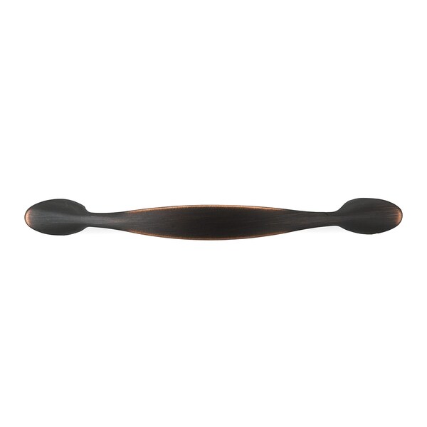 Richelieu 3-3/4 in. (96 mm) Center-to-Center Brushed Oil-Rubbed Bronze Traditional Drawer Pull - BP7814BORB