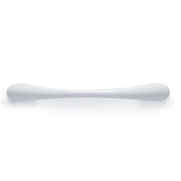 Richelieu 3-3/4 in. (96 mm) Center-to-Center White Contemporary Drawer Pull - BP6501730