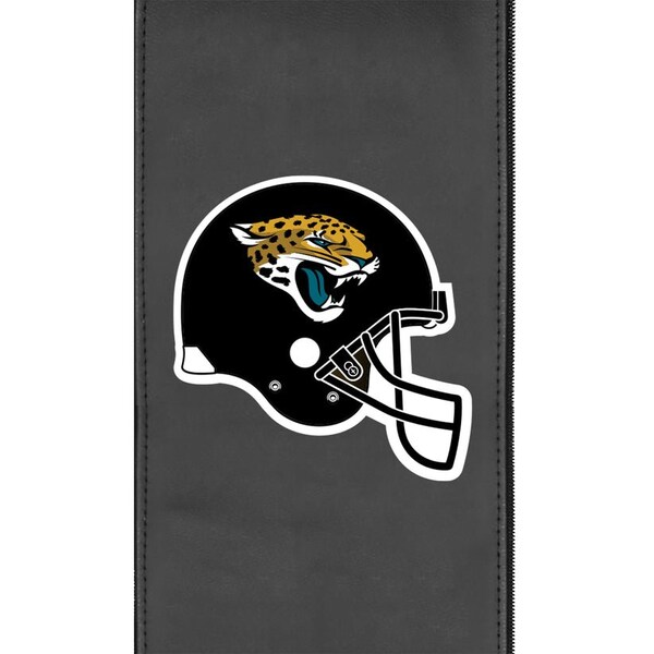Dreamseat Silver Loveseat with Jacksonville Jaguars Helmet Logo - XZ7759003LSCDBK-PSNFL20087